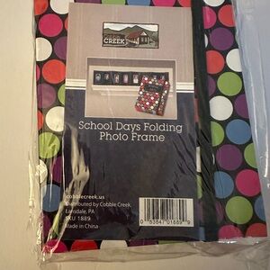 School Days Folding Photo Frame-Brand New!